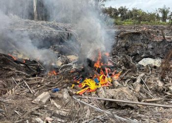 NAIMOS Arrest 2 Galamsey Kingpins as Taskforce Conducts Decisive Operation to Dismantle Illegal Mining Activities along Akango Road in the Nzema East District.