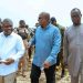 Mahama Inspects Tidal Wave Damage in Fuveme, Assures Residents of Coastal Protection Project
