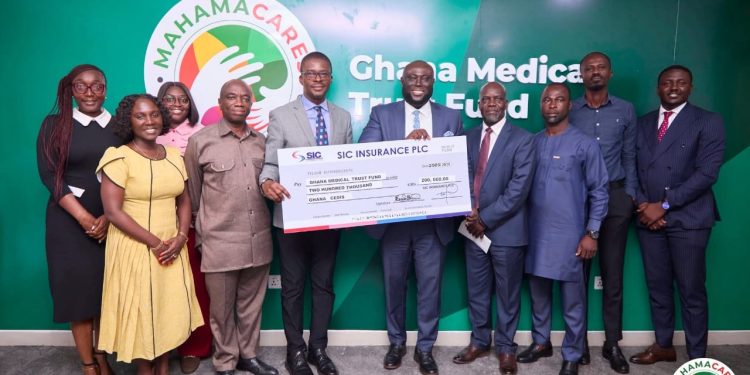 SIC Insurance donates GH¢200,000 to Ghana Medical Trust Fund 1 IMG 20260526 WA0034