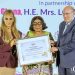 First Lady Receives International Recognition for Philanthropic Leadership