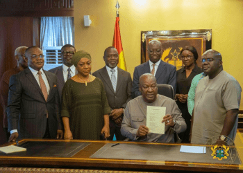President Mahama Signs Key Governance and Legal Reform Bills into Law