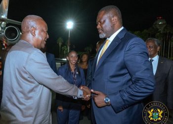 President Mahama Arrives in Nairobi for Africa Forward Summit