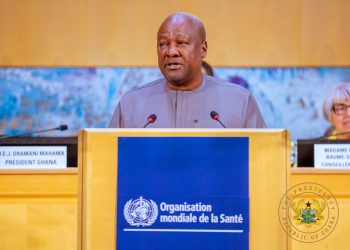Mahama Highlights Challenges Facing Global Health System at World Health Assembly