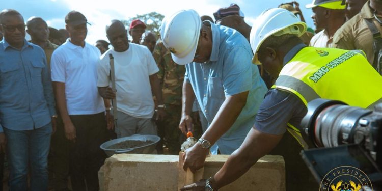 “Patience Pays” — President Mahama Cuts Sod for Tenga STEM School 1 WhatsApp Image 2026 05 23 at 11.47.35 AM