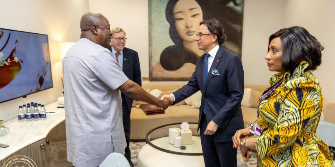 Mahama Arrives in London for Working Visit to Strengthen Economic Ties and Engage Diaspora