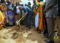 Mahama Cuts Sod for Multipurpose Hall at SDA College of Education