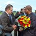 President Mahama arrives in Belarus, lays wreath at Victory Monument.