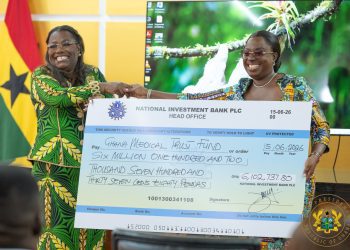 Presidential Staff Donate GH₵6.1 Million to MahamaCares Fund to Support Treatment of Chronic Diseases 2 Presidential Staff Donate GH₵6.1 Million to MahamaCares Fund to Support Treatment of Chronic Diseases
