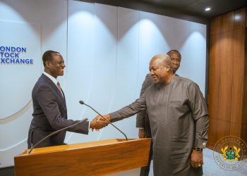 President Mahama Showcases Ghana’s Economic Recovery and Capital Market Renaissance at London Stock Exchange