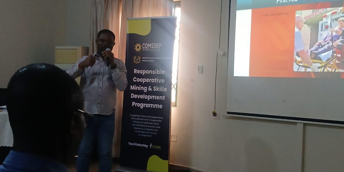 rCOMSDEP pushes safer mining practices as Agona Nkwanta training enters second day