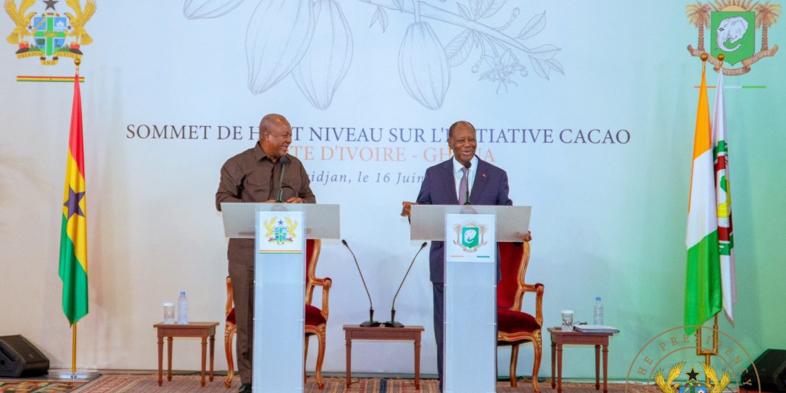 Ghana and Côte d’Ivoire Deepen Cocoa Alliance as Mahama, Ouattara Chart New Future for Industry