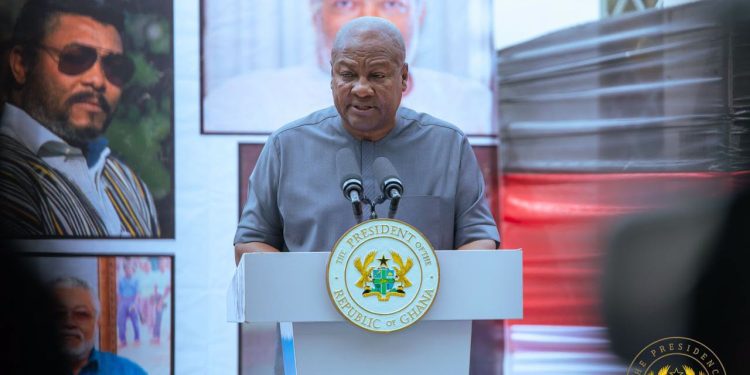 NDC renames national headquarters after Rawlings as Mahama calls for renewed commitment to his values 1 jm1 1