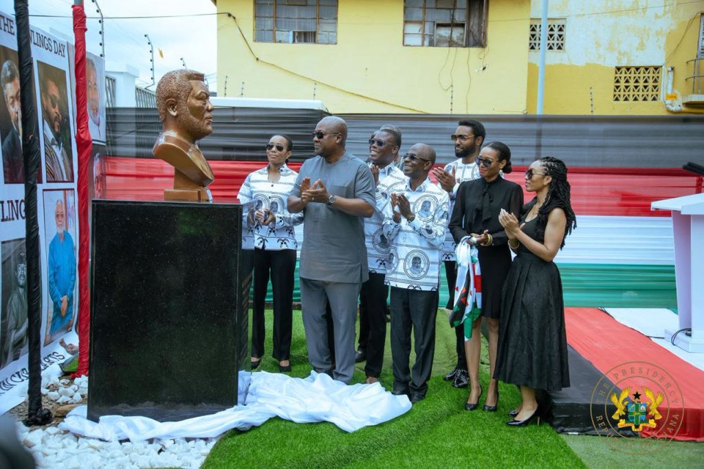 NDC renames national headquarters after Rawlings as Mahama calls for renewed commitment to his values 6 jm5 1