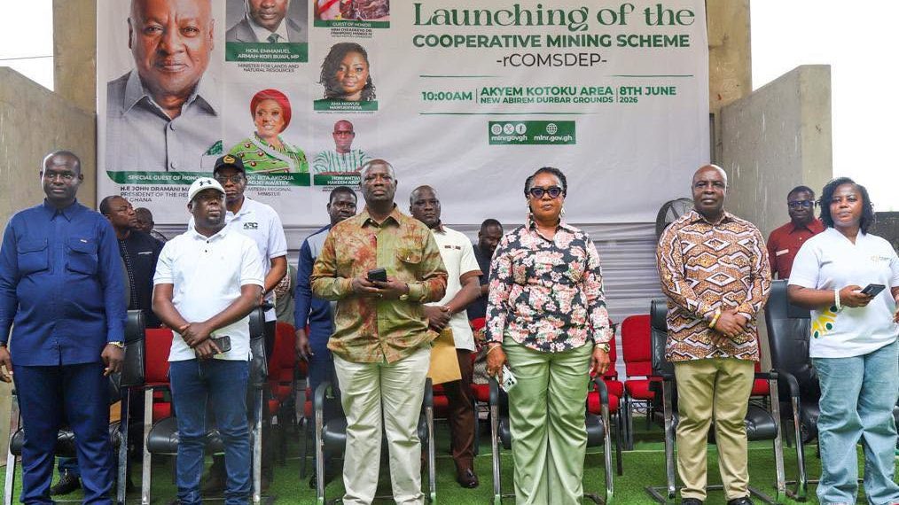 Akyem Kotoku Cooperative Mining Scheme launched to advance responsible small-scale mining
