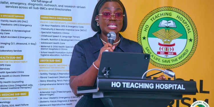 GMTF, Ho Teaching Hospital chart path for improved chronic disease care in Volta Region 1 IMG 20260720 WA0093