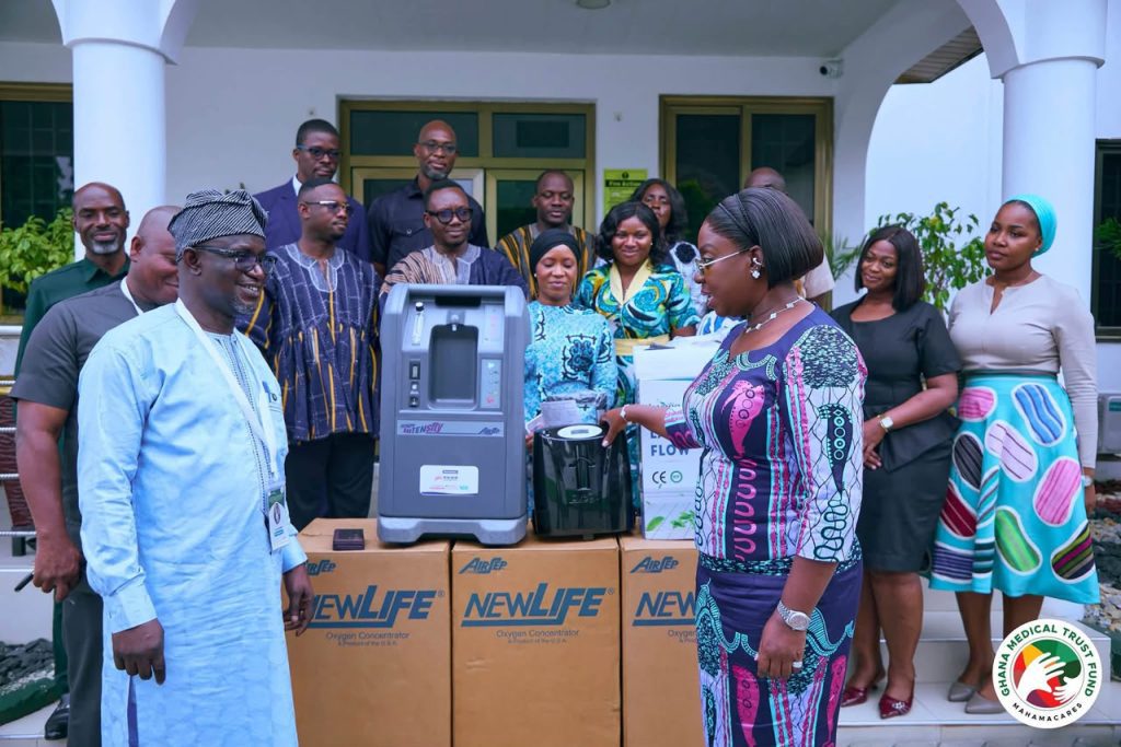 Ghana Medical Trust Fund boosts Tamale Teaching Hospital NICU with oxygen equipment 2 IMG 20260723 WA0057 1
