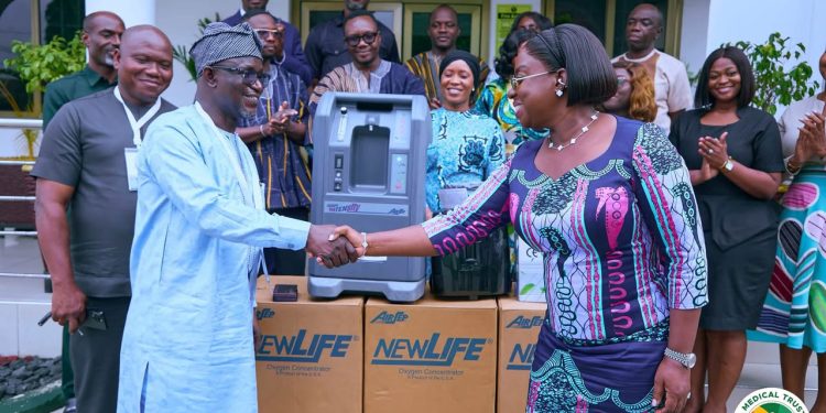 Ghana Medical Trust Fund boosts Tamale Teaching Hospital NICU with oxygen equipment 1 IMG 20260723 WA0058