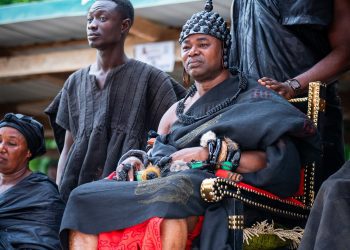 Ghana Immigration Service Chief Staff Officer Enstooled as Gyaasehene of Akyem Bosome Traditional Area