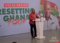 President John Dramani Mahama Responds to Citizens’ Concerns During Ho Community Engagement
