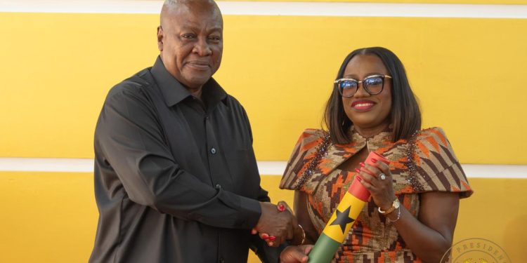 Dr. Pamela Graham Sworn in as Ghana's First Female Auditor-General, Pledges Integrity and Accountability 1 PREZ1