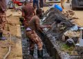 “Leadership Is by Example” – Births and Deaths Registry Registrar Joins Accra Sanitation Exercise