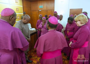 Archbishop of Canterbury Pays Courtesy Call on President Mahama