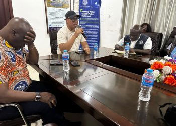 GWL Boss Inspects GoldBod-Funded Water Plant Upgrades.