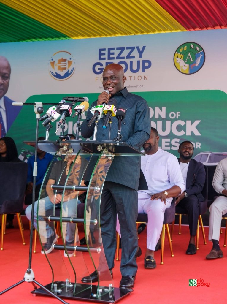 Eezzy Group Foundation donates tractor, pickup and motorcycles to boost 42nd National Farmers Day Awards 5 e1