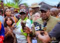 President Mahama Leads Day One of National Clean-Up Exercise at Tse Addo, Calls for Sustained Action Against Flooding