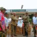 President Mahama Donates Relief Items to 37 Military Hospital During National Clean-Up Exercise
