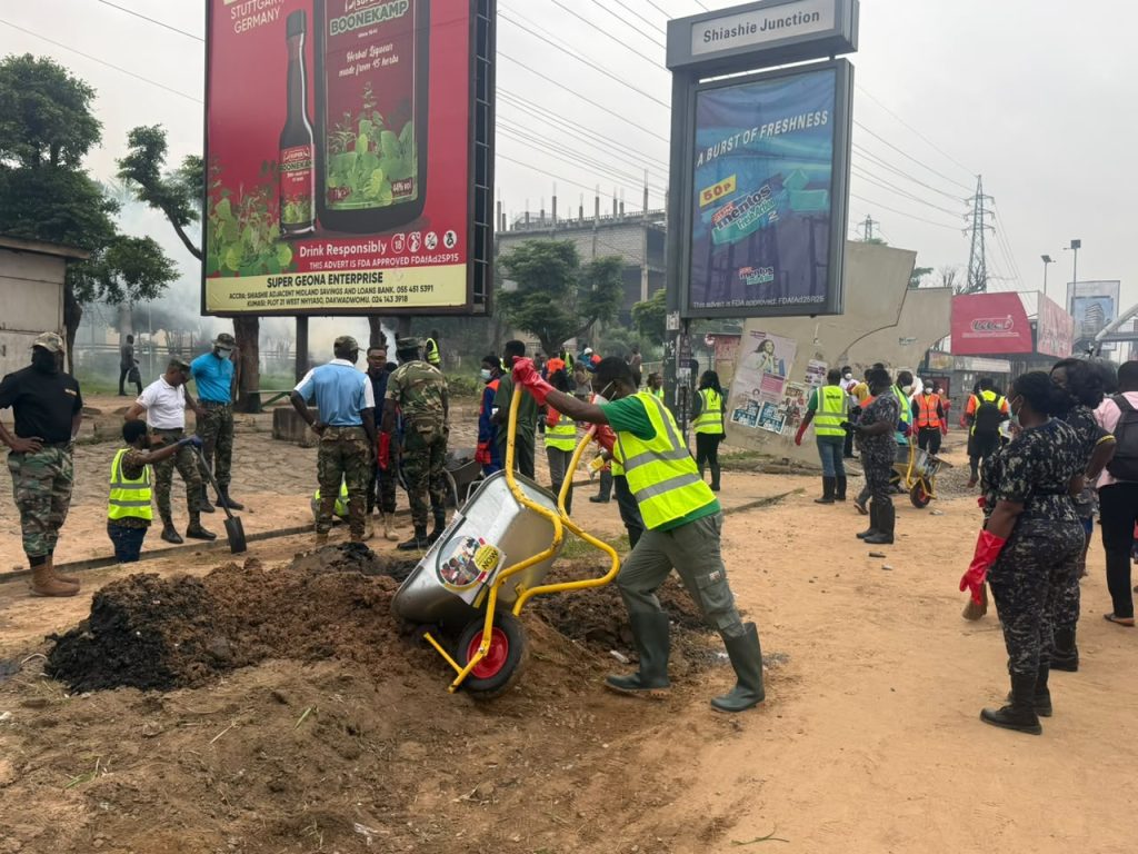 Dr. Michael Mensah Leads Ayawaso West in Mahama’s Nationwide Anti-Flood Cleanup Campaign 6 os1 1