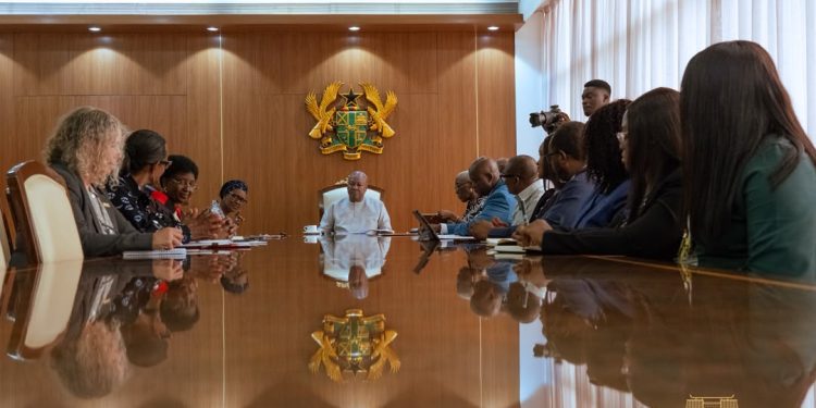 President Mahama Discusses Health Priorities with Top UN Officials Ahead of AU Health Summit 1 papa