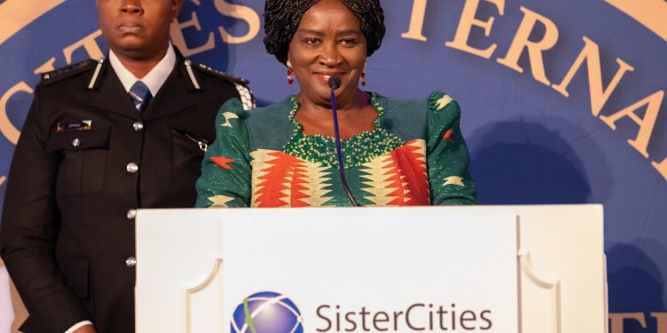 Ghana’s City Partnerships with U.S. Communities Delivering Results – Vice President, Naana Jane Opoku-Agyemang 1 veep 1