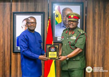 John Jinapor hosts Chief of Defence Staff over protection of critical energy infrastructure 2 Dr John Jinapor