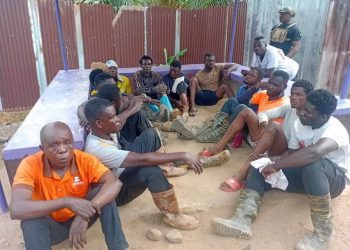 NAIMOS-Led Operation Arrests 13 Suspected Illegal Miners at Sanso
