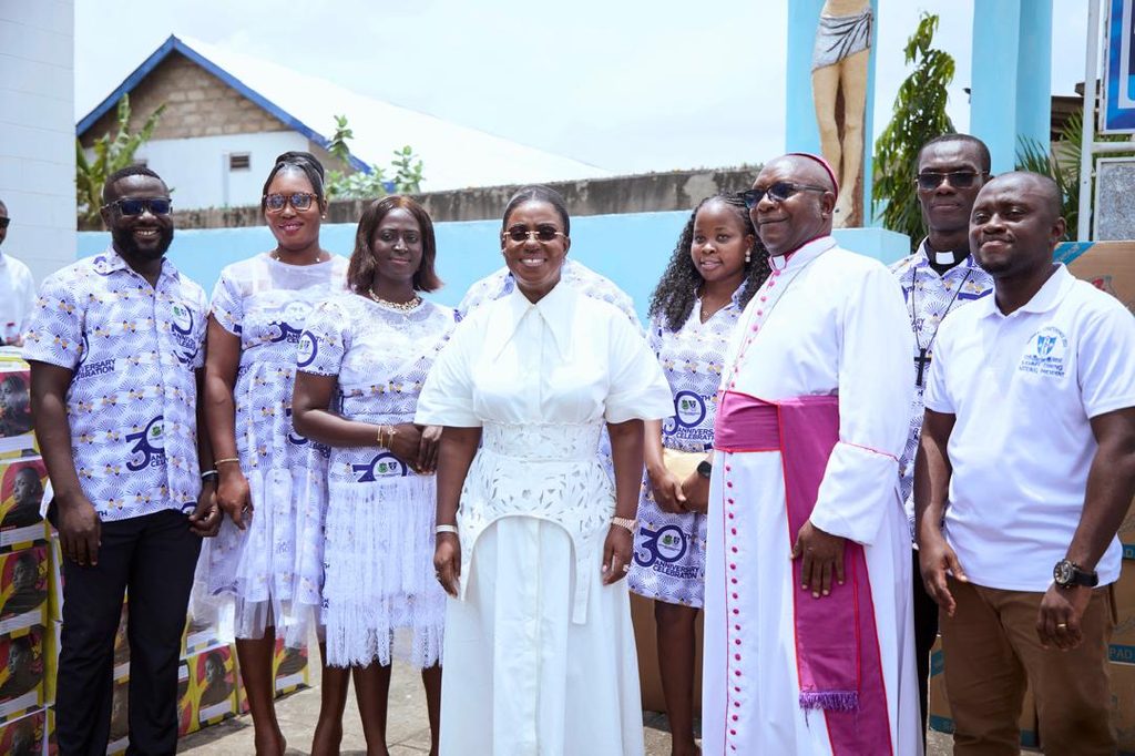 49 Years of Life, A Legacy of Giving: Medical Trust Fund Administrator Empowers Young People in Nsawam ahead of her birthday 2 O2 1