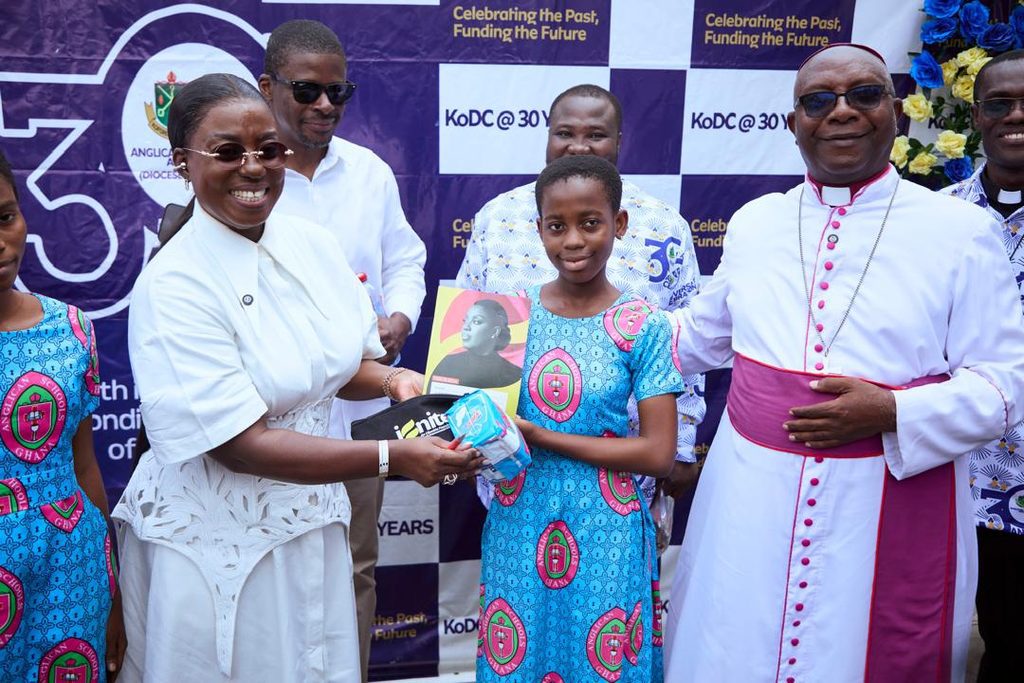49 Years of Life, A Legacy of Giving: Medical Trust Fund Administrator Empowers Young People in Nsawam ahead of her birthday 4 O4 1