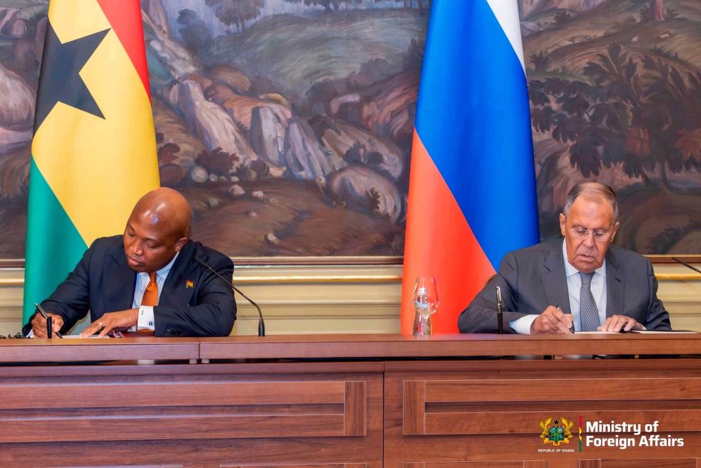 Ghana, Russia Sign Historic Visa Waiver Agreement 2 e2 2