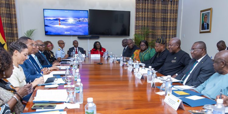 President Mahama Holds High-Level Bilateral Talks with Jamaican Leaders to Deepen Ghana–Jamaica Cooperation 1 j1 1