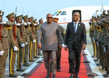President Mahama Arrives in Luanda for 21st AU Extraordinary Session on Conflict Resolution