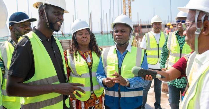 Minister for Health Inspects Progress on La General Hospital Project, Urges Accelerated Delivery 1 Health min 2