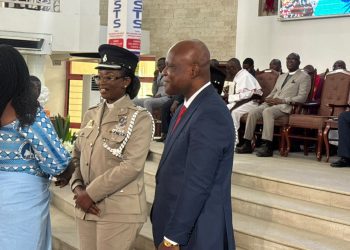 Ghana Police Church Makes History as Rev. Mrs. Emelia Quist Becomes First Female Chaplain