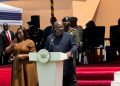 Mahama Announces GH¢500m Police Housing and Hospital Plans at Christian Tetteh Yohuno Ward Complex Commissioning