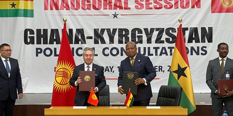 Ghana and Kyrgyzstan Formalize Bilateral Ties as MFA Hosts Inaugural Political Consultations