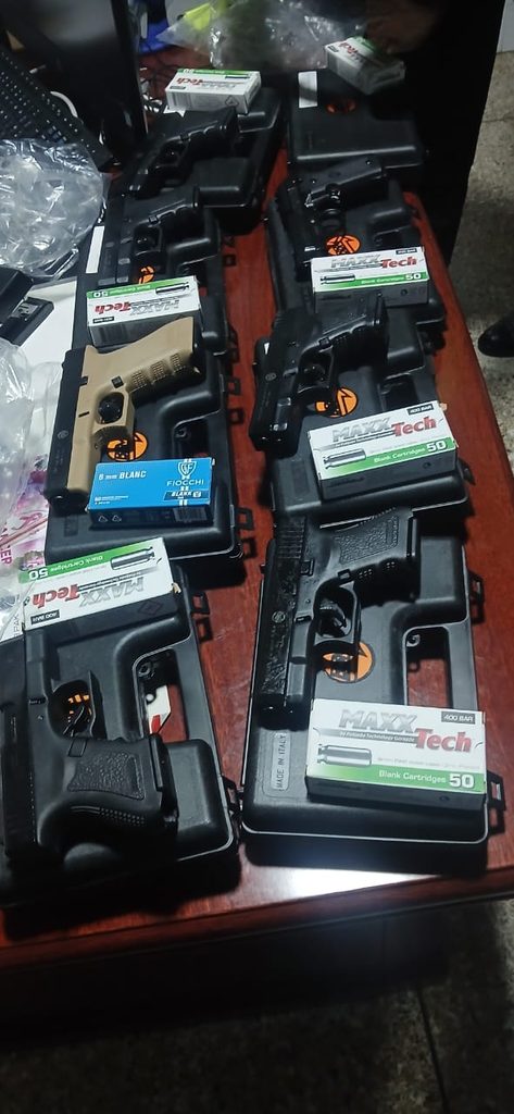 Weapons Seized During Joint Inspection at Takoradi Integrated Terminal 2 rk